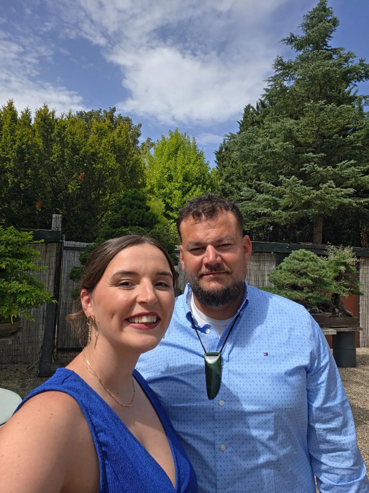 A sunny day together